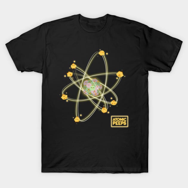 Atomic Peeps T-Shirt by EatSleepMeep